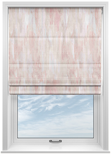Waterfall, Innocence - Twist&Fit Roman Blind